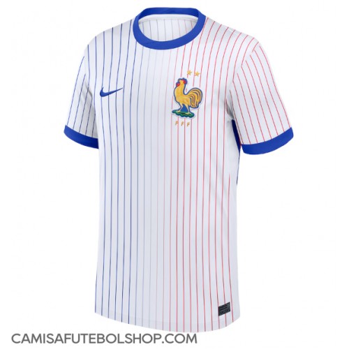 Camisa de time de futebol França Replicas 2º Equipamento Europeu 2024 Manga Curta